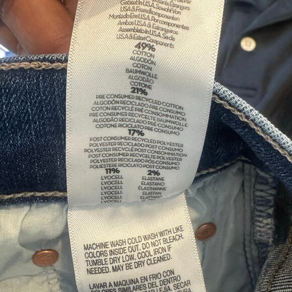 Mother The Tomcat Roller Sneak High Rise Wide Leg Jeans in Sixth Sense 28 NWT - Picture 7 of 14